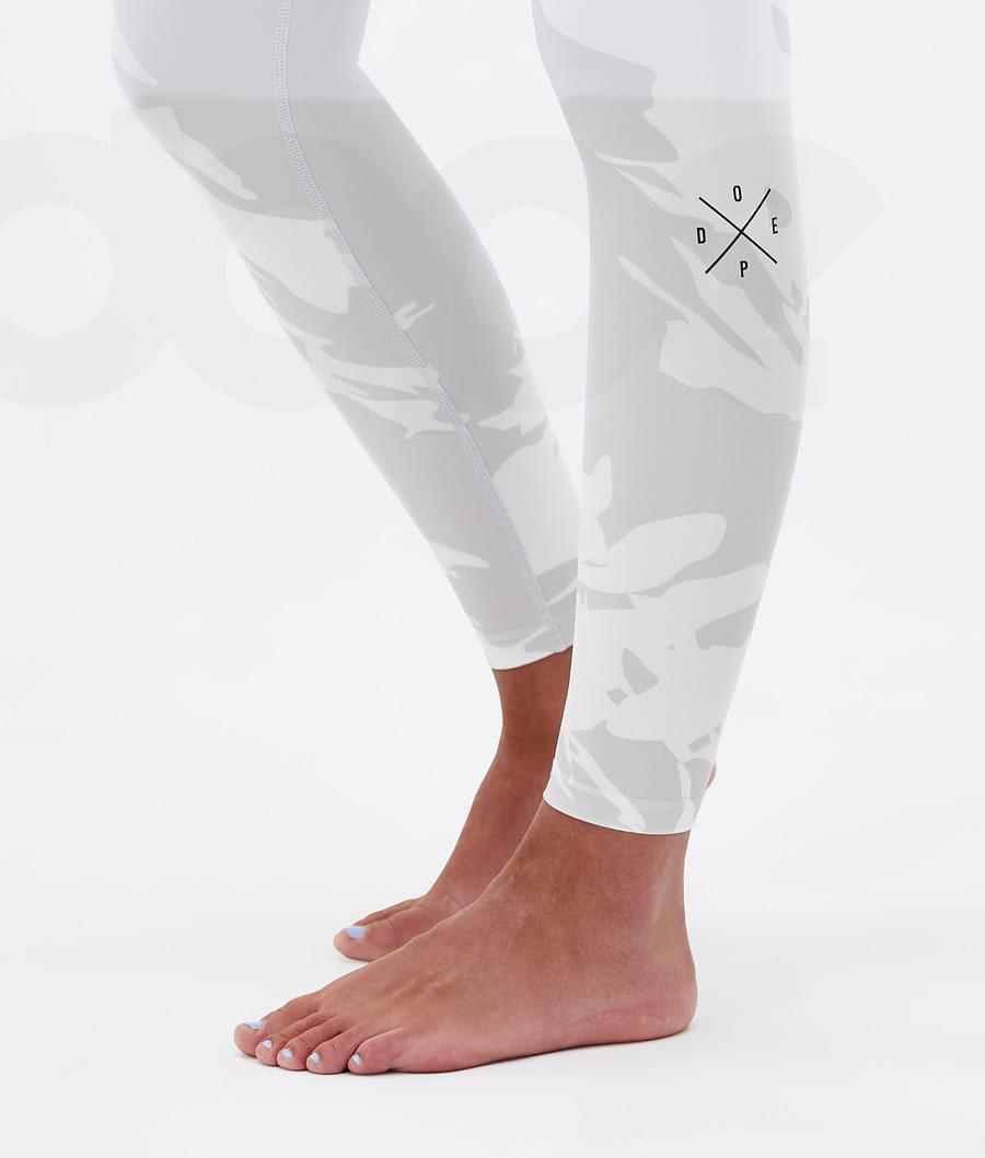 Dope Snuggle W 2X-Up Baselayer Tights Dame Grå Camo | DKUT3906