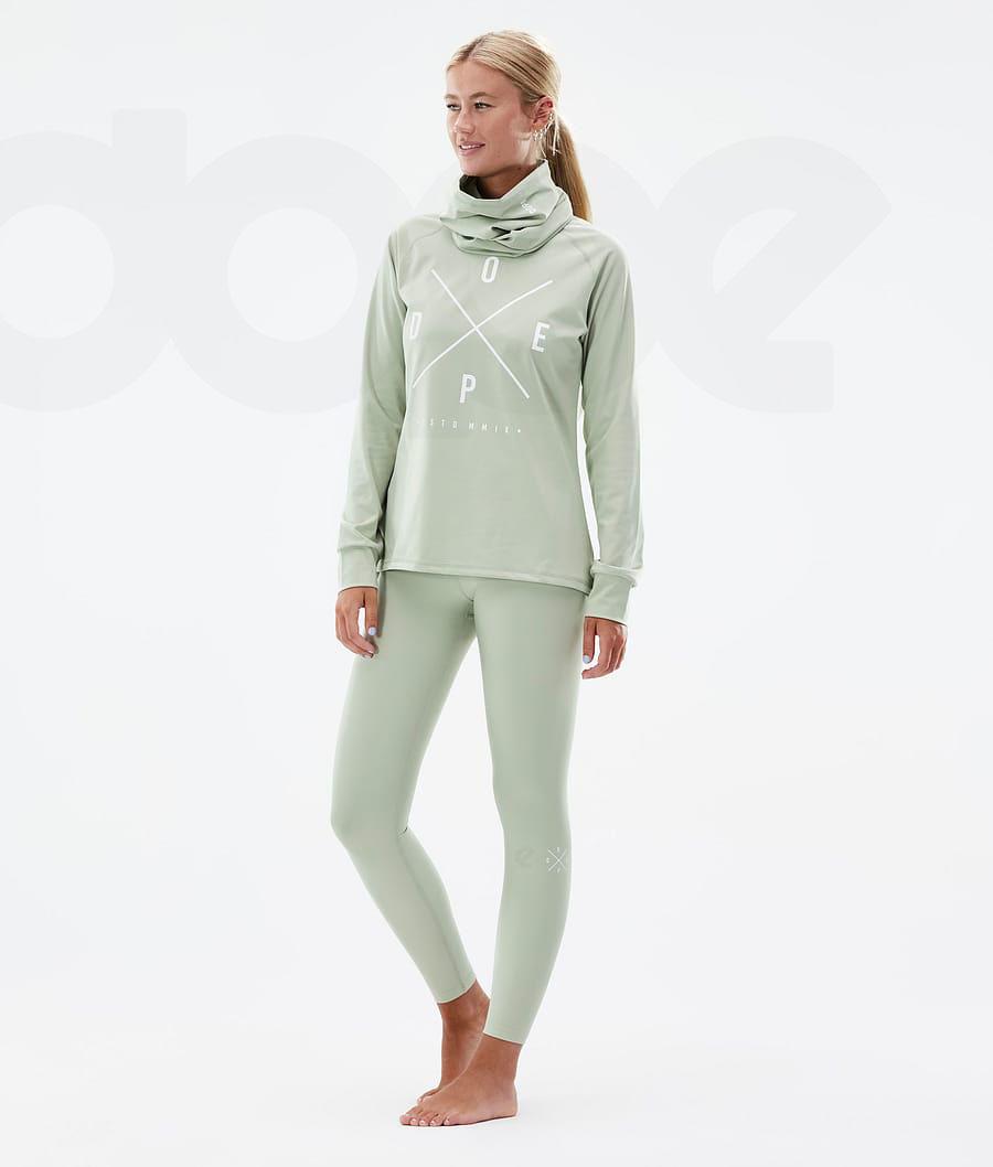 Dope Snuggle W 2X-Up Soft Baselayer Tights Dame Mintgrønne | DKZG3919