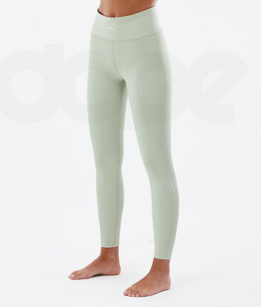 Dope Snuggle W 2X-Up Soft Baselayer Tights Dame Mintgrønne | DKZG3919