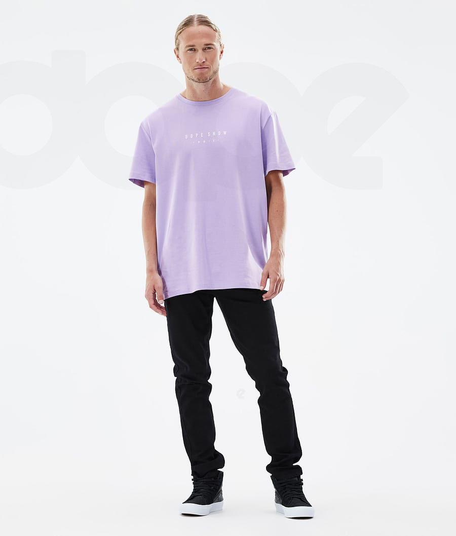 Dope Standard Range T Shirts Herre Lilla | DKNB2995