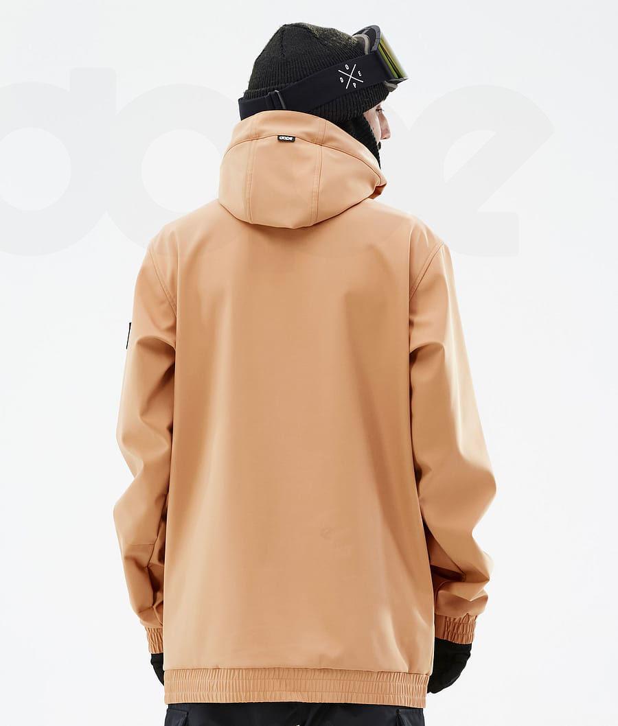 Dope Wylie DS Skijakker Herre Khaki Gul | DKLH2948