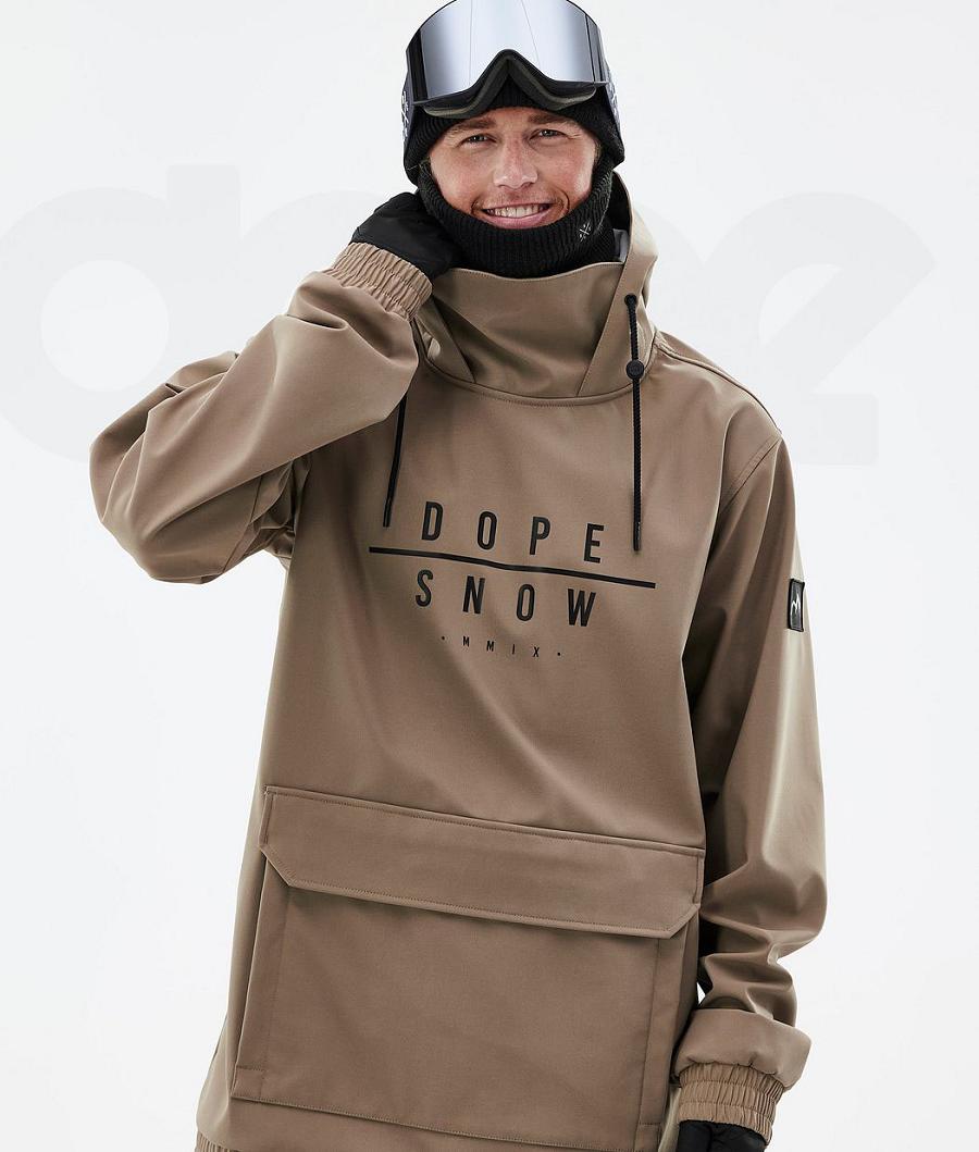 Dope Wylie DS Snowboardjakker Herre Kaffe | DKWY2823