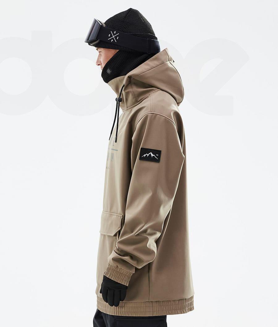 Dope Wylie DS Snowboardjakker Herre Kaffe | DKWY2823