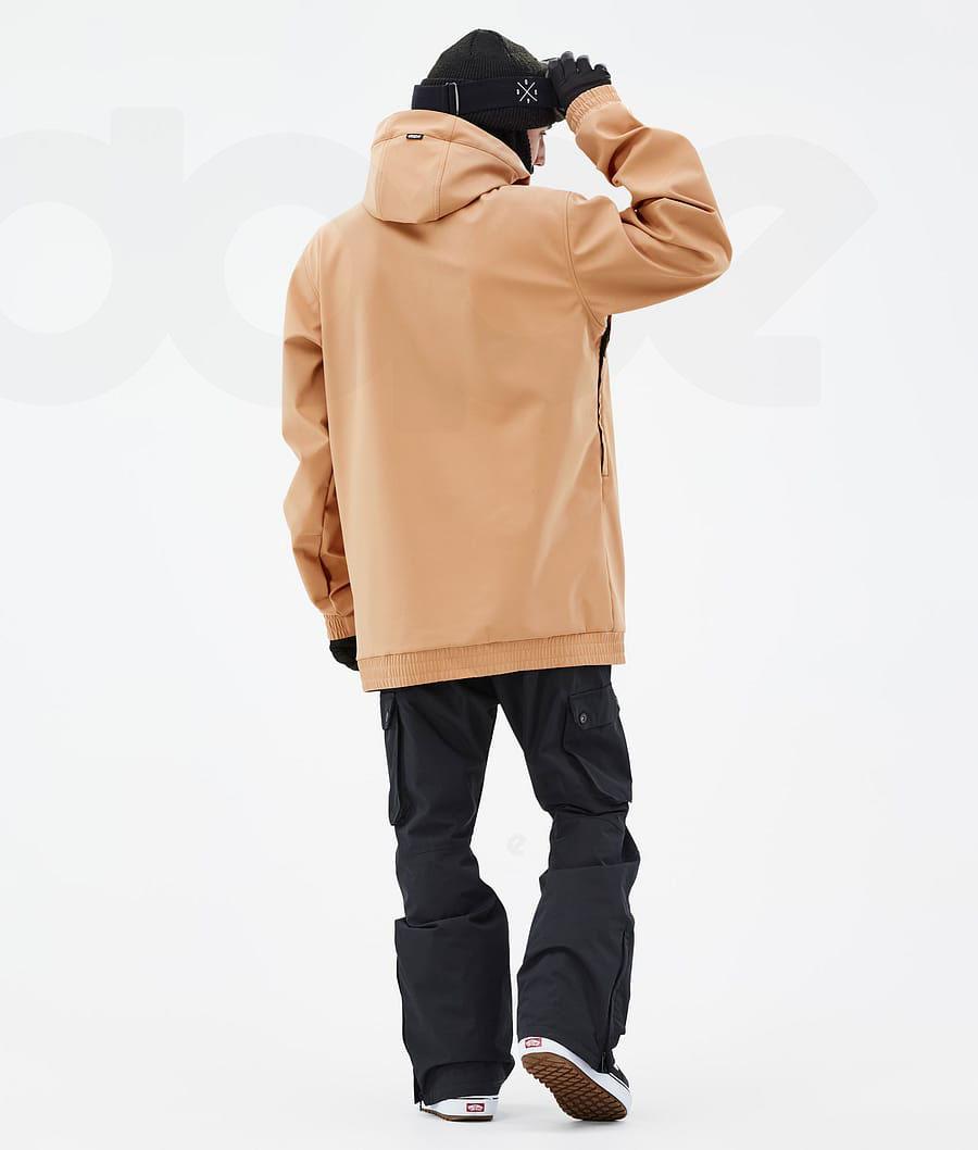 Dope Wylie DS Snowboardjakker Herre Khaki Gul | DKEX2822