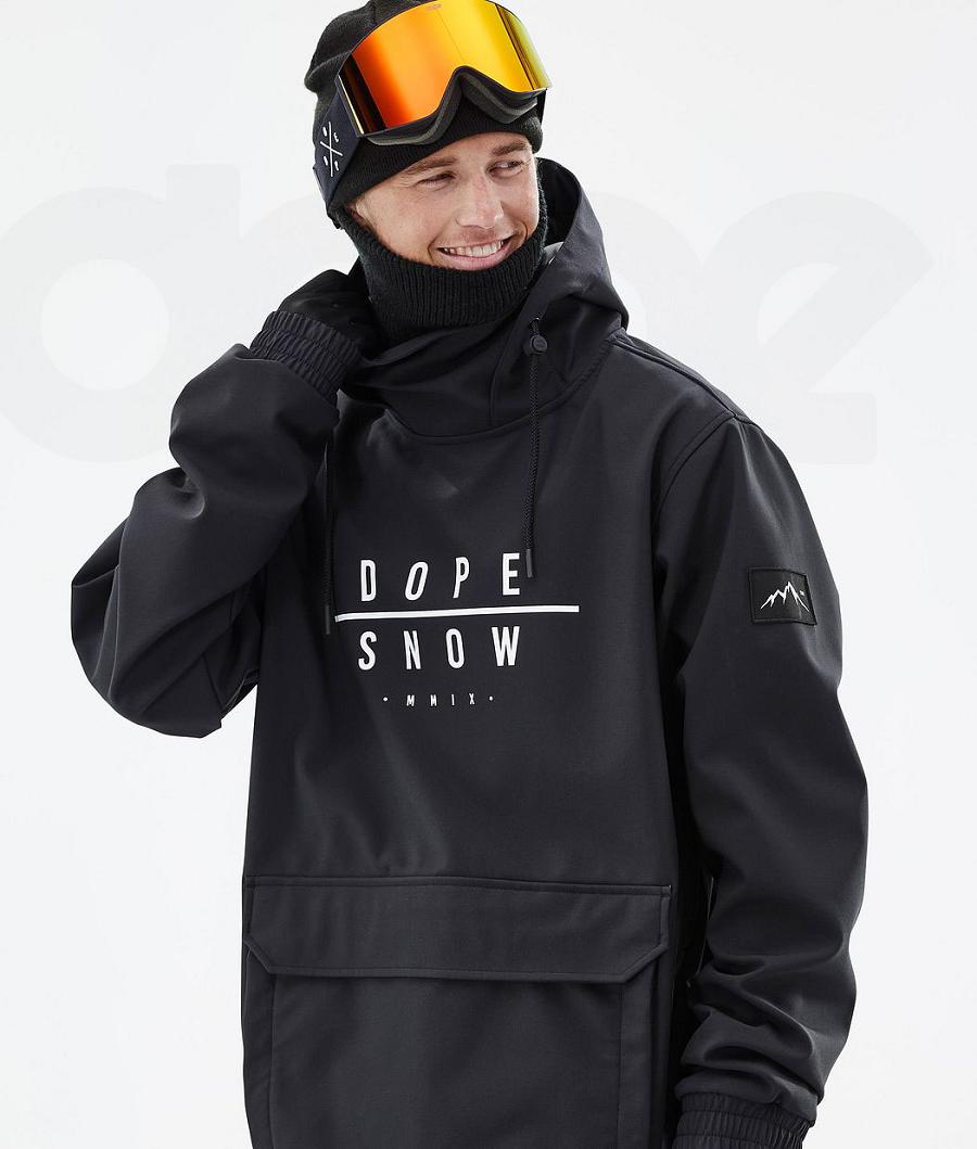 Dope Wylie DS Snowboardjakker Herre Sort | DKRW2821