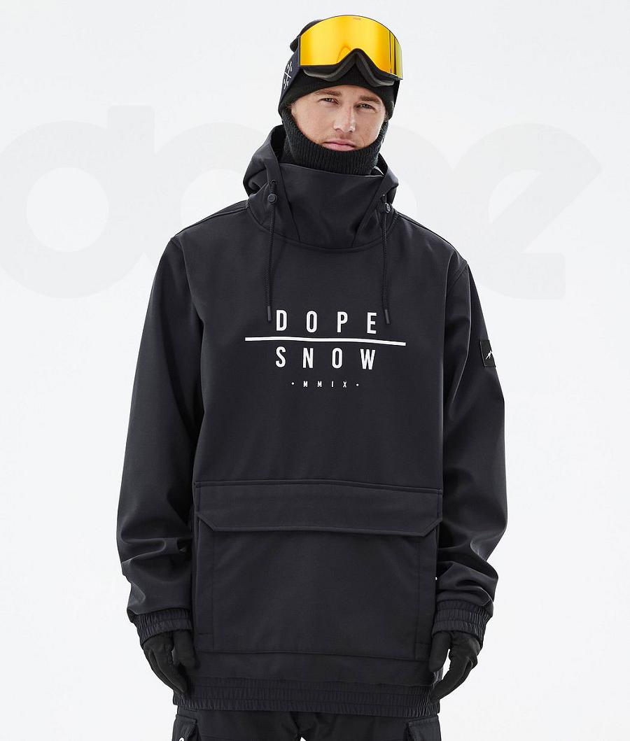 Dope Wylie DS Snowboardjakker Herre Sort | DKRW2821