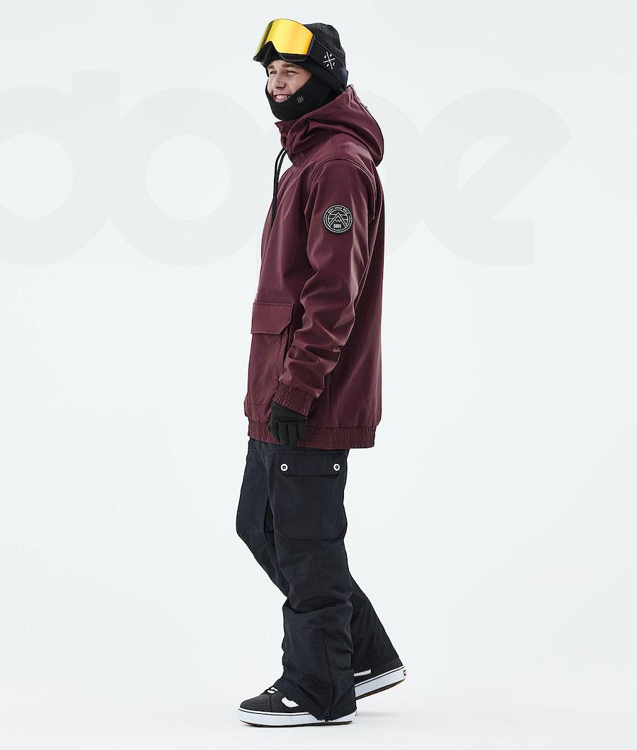 Dope Wylie Patch Snowboardjakker Herre Bordeaux | DKZG2831