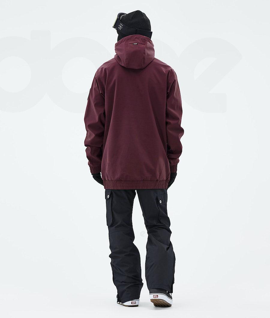 Dope Wylie Patch Snowboardjakker Herre Bordeaux | DKZG2831