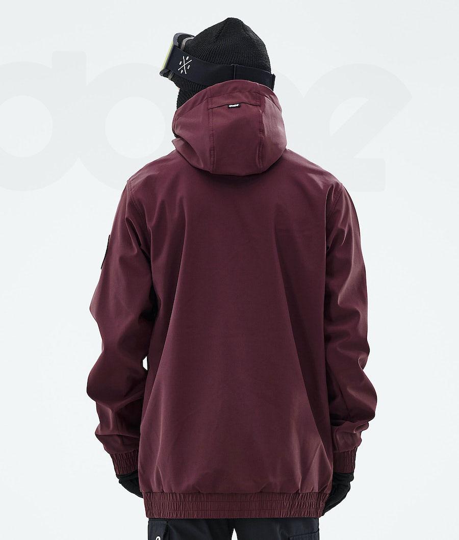 Dope Wylie Patch Snowboardjakker Herre Bordeaux | DKZG2831