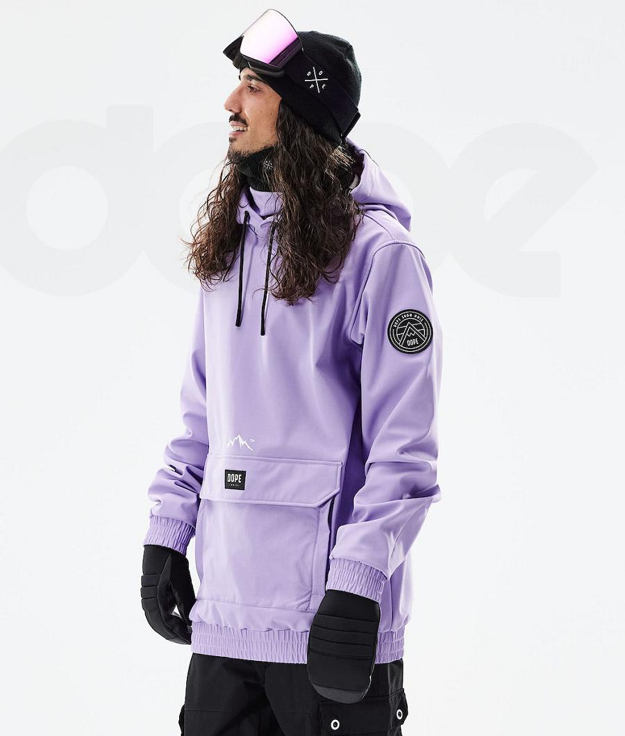 Dope Wylie Patch Snowboardjakker Herre Lilla | DKBC2827