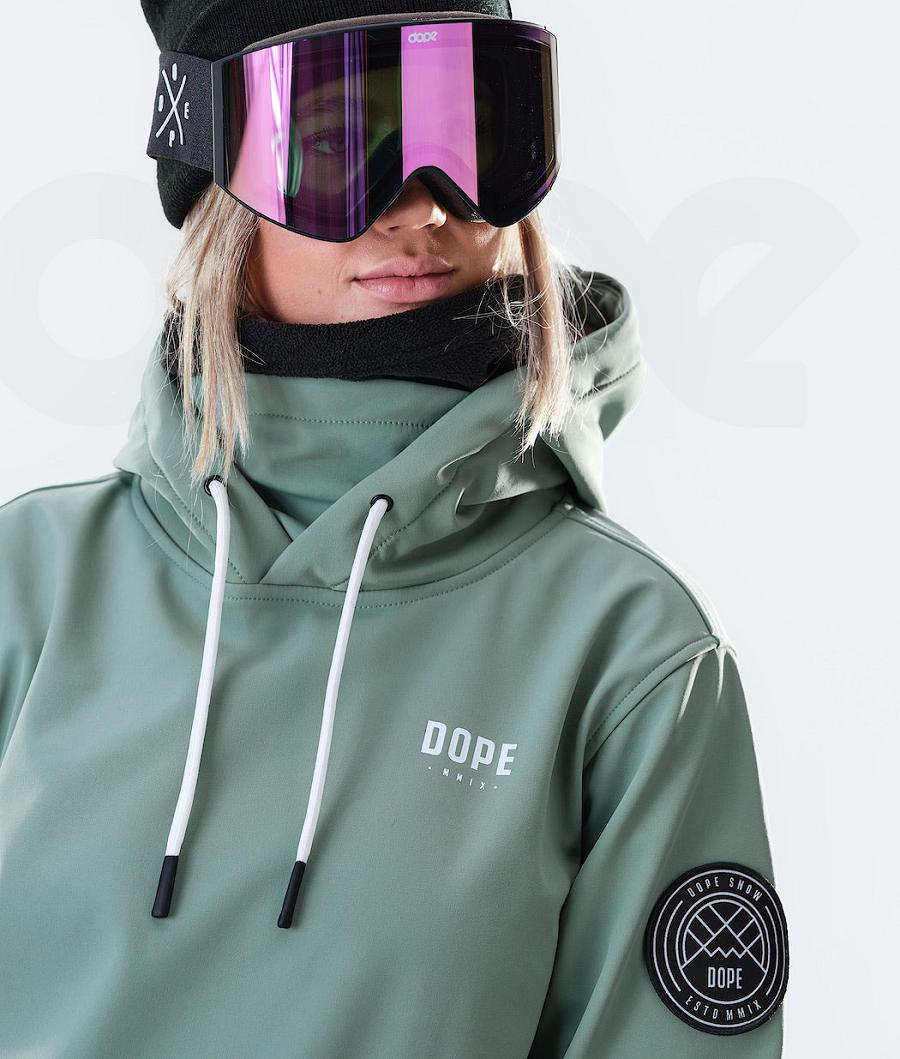 Dope Wylie W 10k Capital Skijakker Dame Grøn | DKRW3676