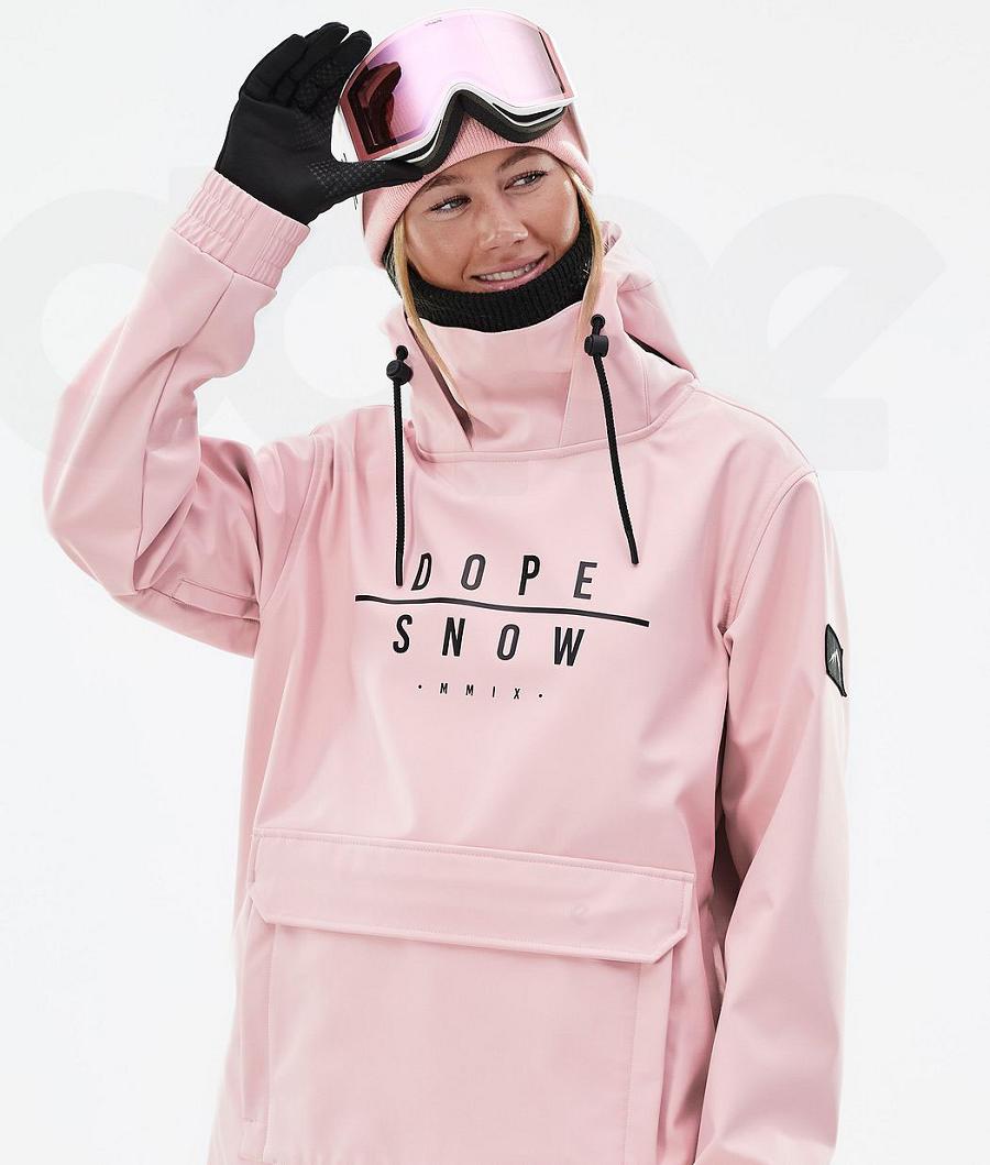 Dope Wylie W DS Snowboardjakker Dame Lyserød | DKUT3517