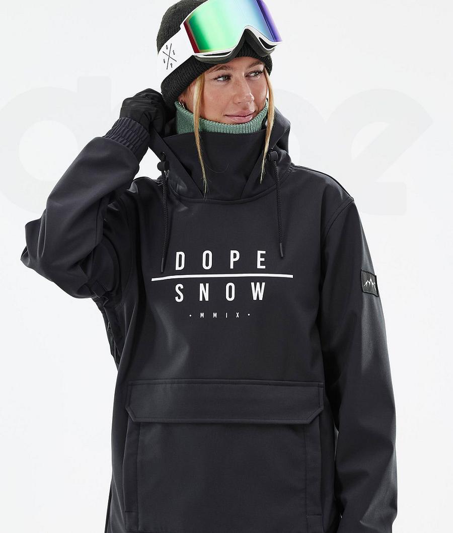 Dope Wylie W DS Snowboardjakker Dame Sort | DKRW3520