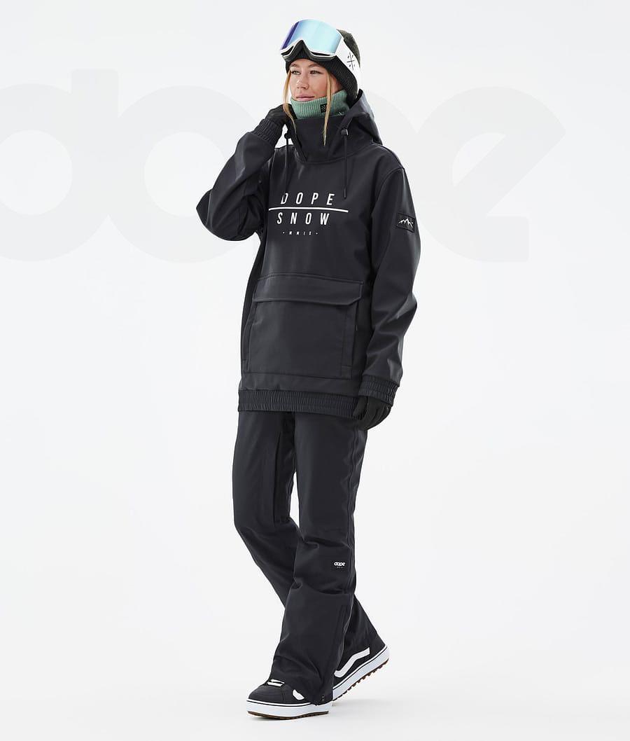 Dope Wylie W DS Snowboardjakker Dame Sort | DKRW3520