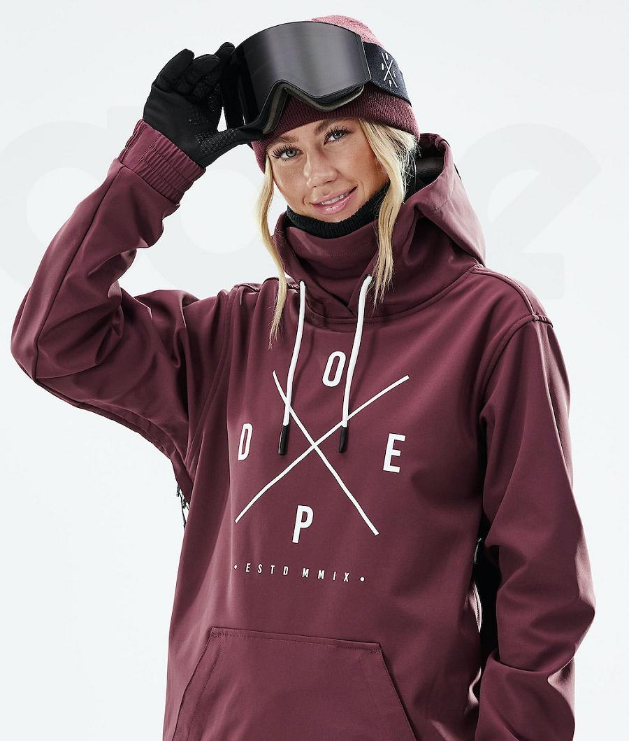 Dope Yeti 2021 2X-Up Skijakker Dame Bordeaux | DKAP3694