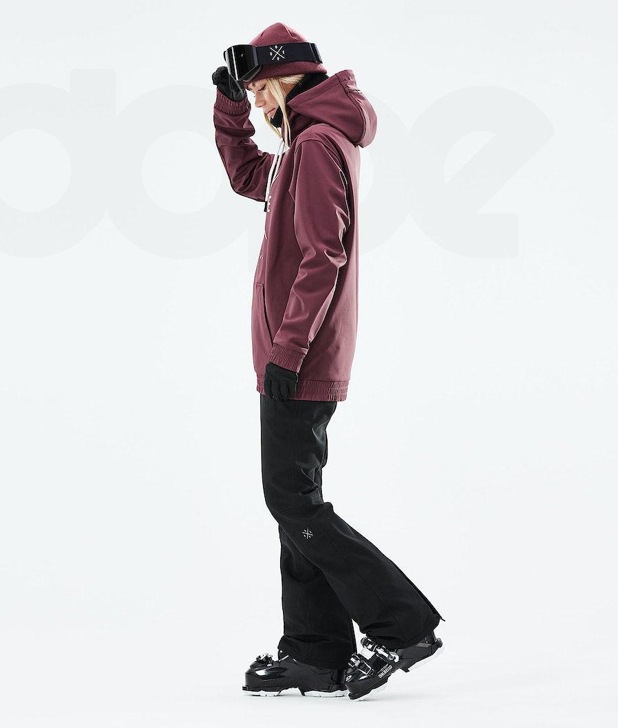 Dope Yeti 2021 2X-Up Skijakker Dame Bordeaux | DKAP3694