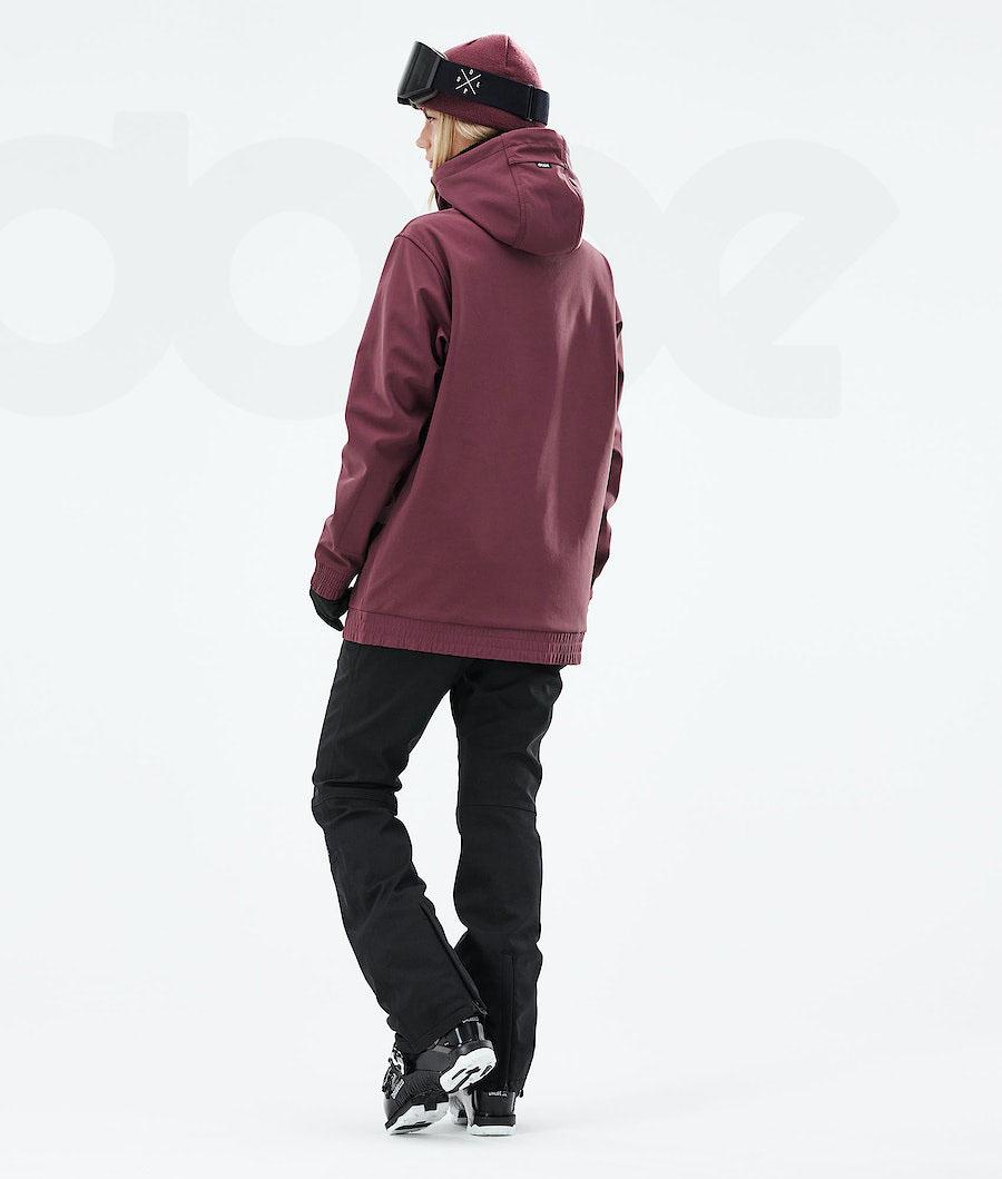 Dope Yeti 2021 2X-Up Skijakker Dame Bordeaux | DKAP3694