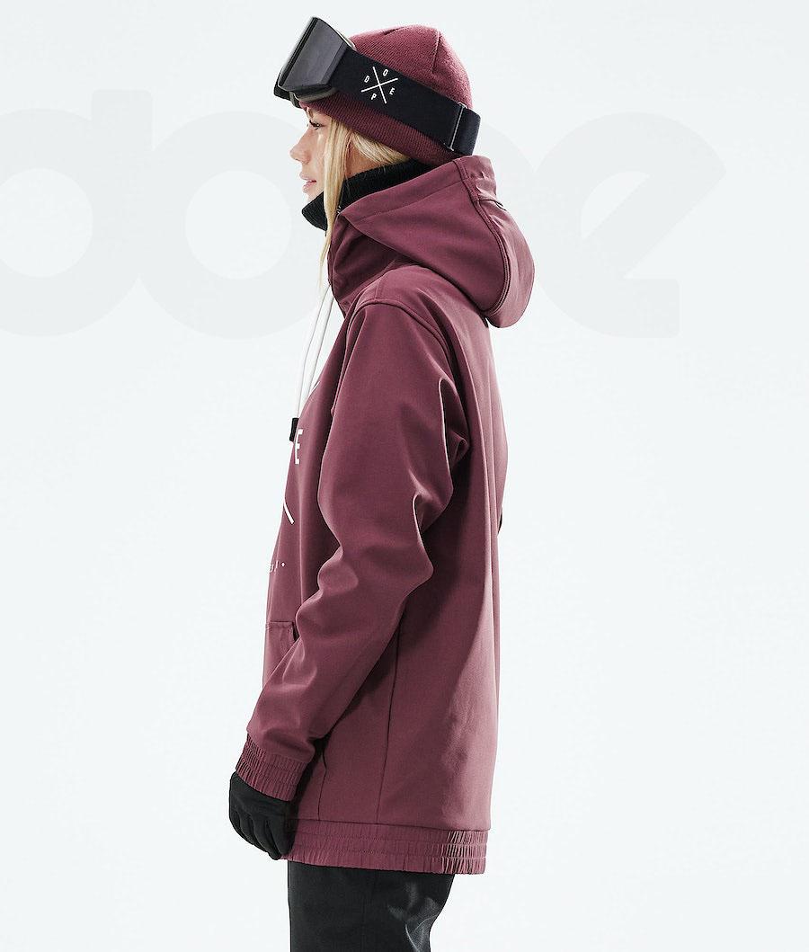 Dope Yeti 2021 2X-Up Skijakker Dame Bordeaux | DKAP3694