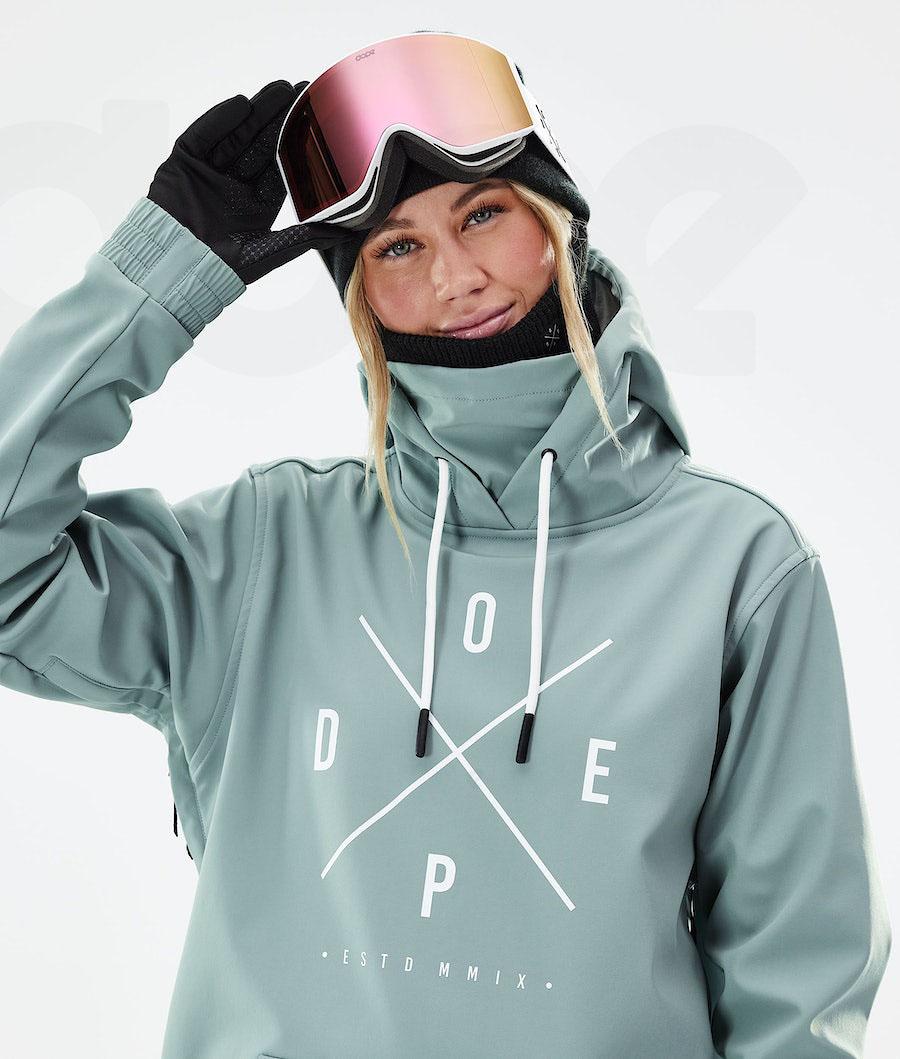 Dope Yeti 2021 2X-Up Skijakker Dame Grøn | DKSO3693