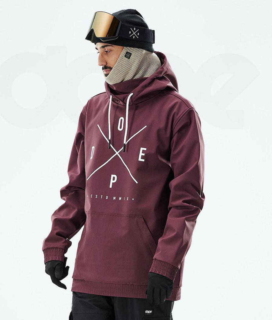 Dope Yeti 2021 2X-Up Snowboardjakker Herre Bordeaux | DKHK2835