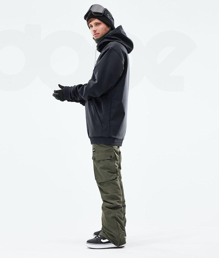 Dope Yeti 2021 2X-Up Snowboardjakker Herre Sort | DKJJ2834