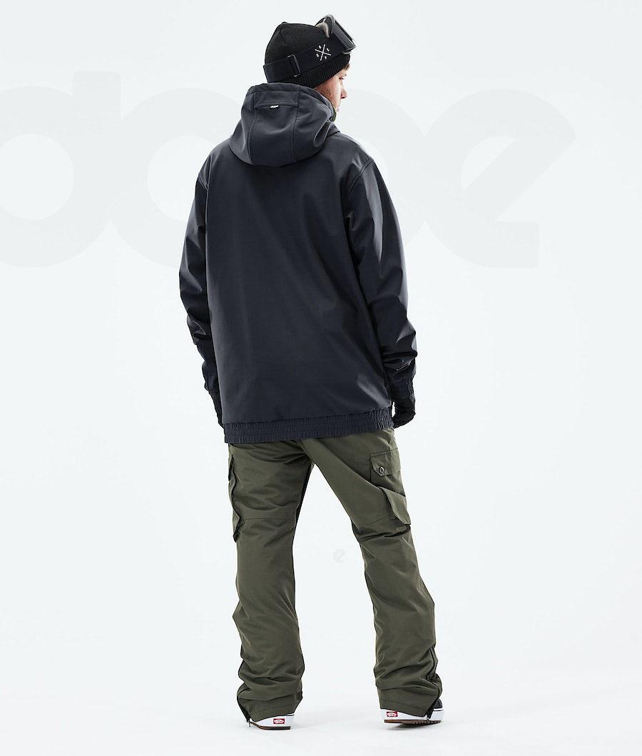 Dope Yeti 2021 2X-Up Snowboardjakker Herre Sort | DKJJ2834