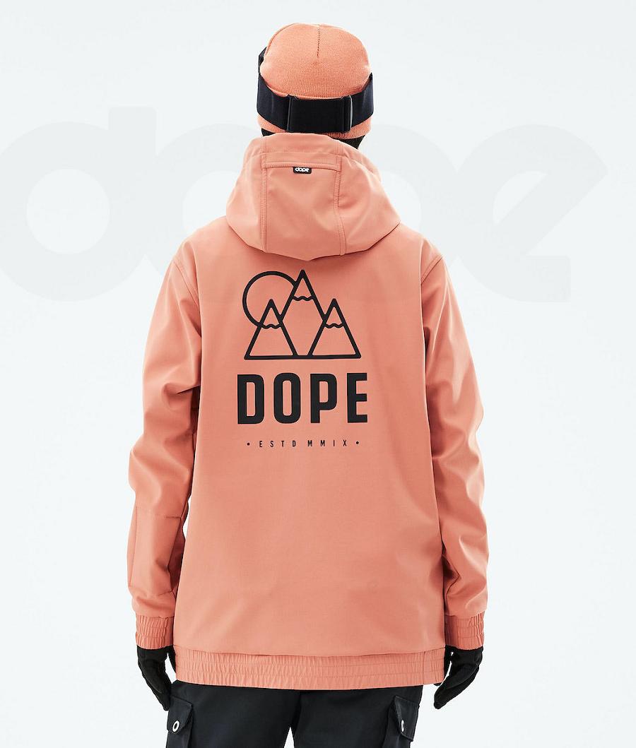 Dope Yeti 2021 Rise Skijakker Dame Orange | DKUT3698