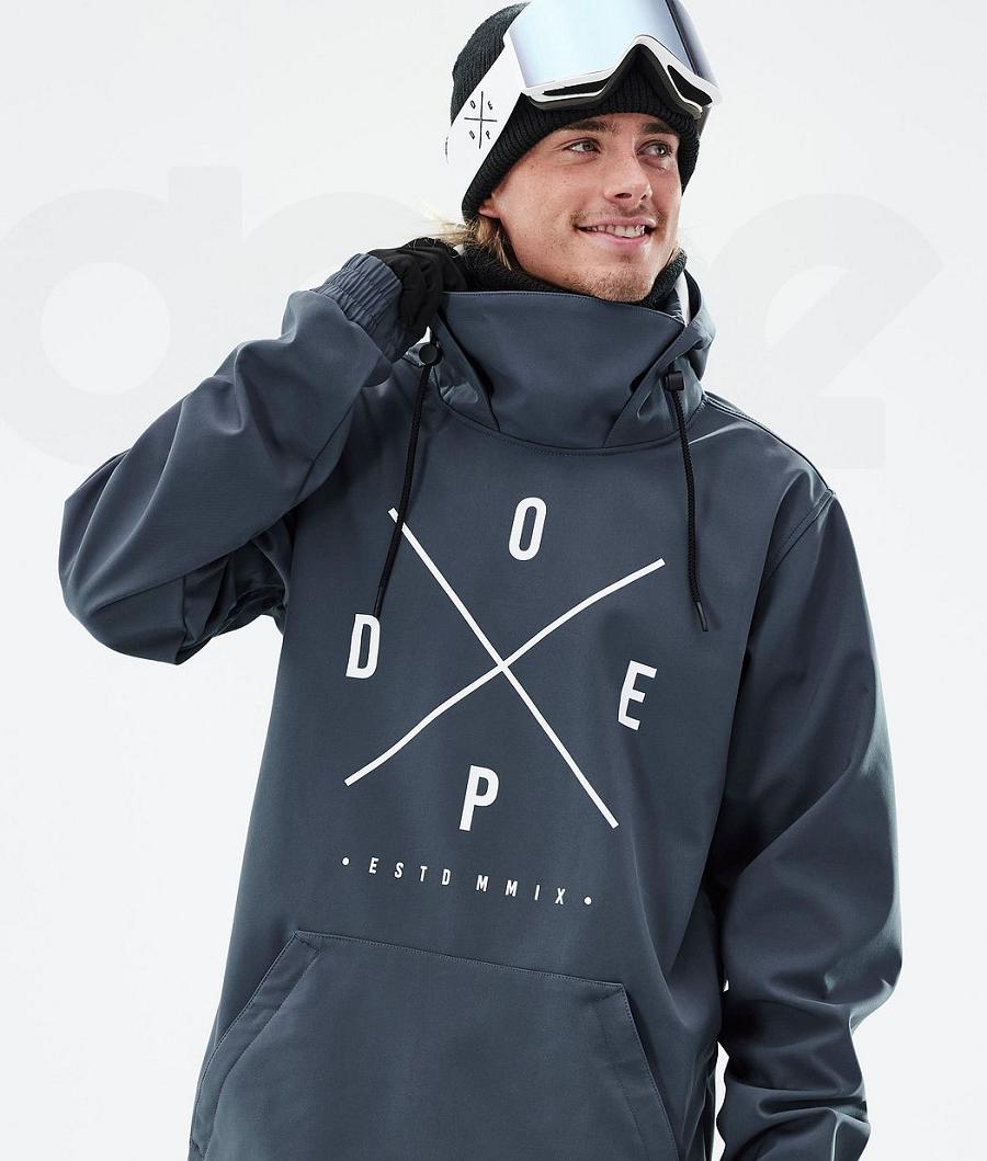 Dope Yeti 2X-Up Snowboardjakker Herre Blå | DKUT2845