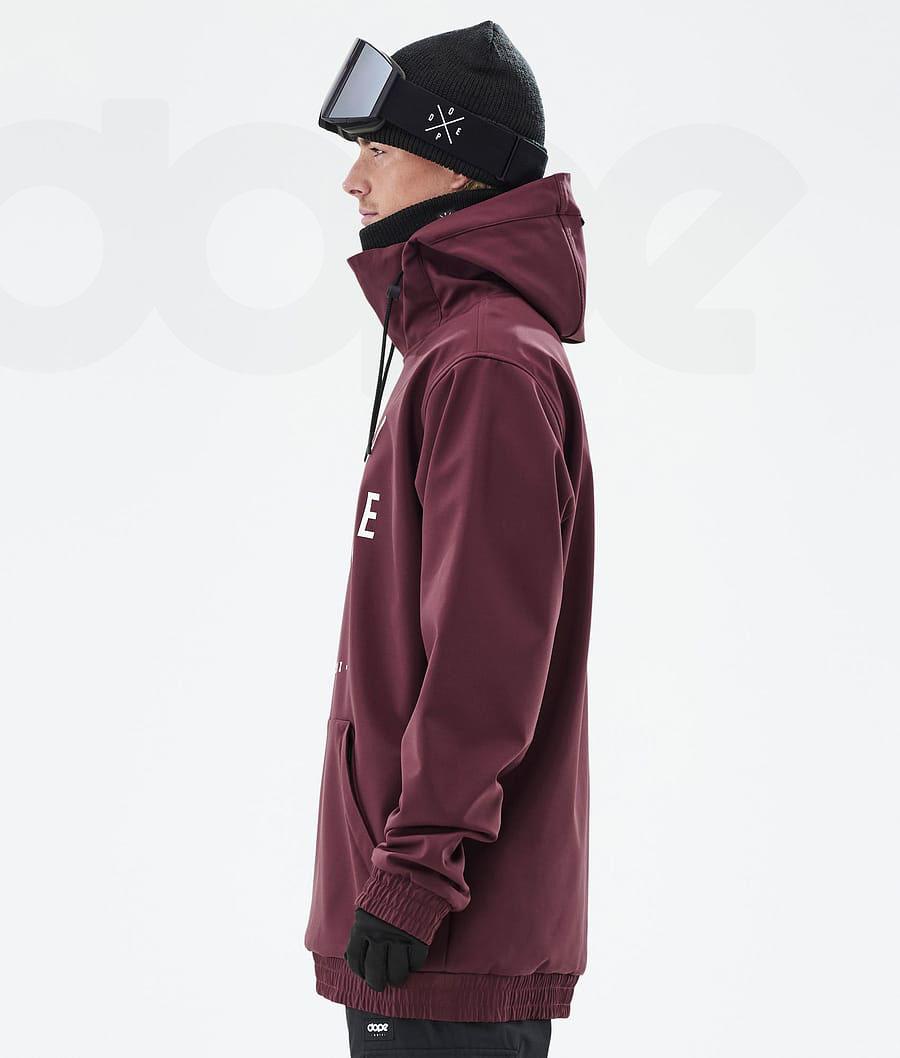 Dope Yeti 2X-Up Snowboardjakker Herre Bordeaux | DKRW2848