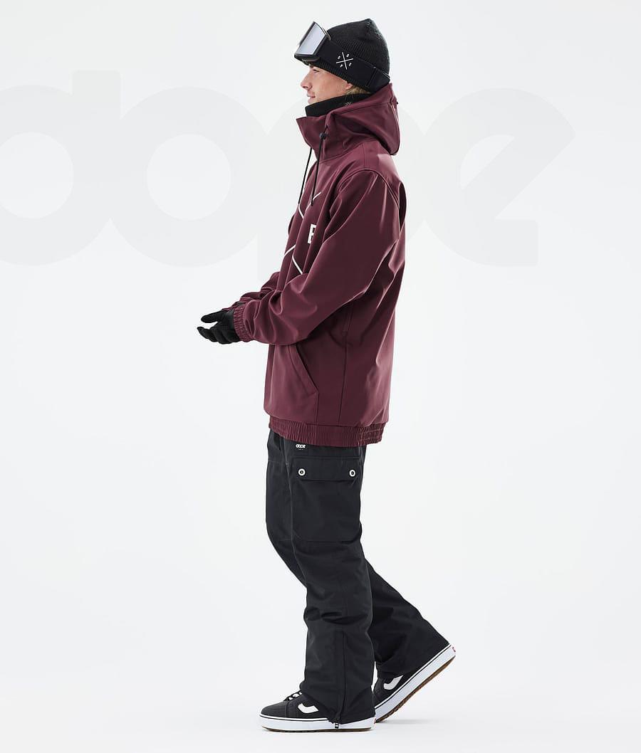 Dope Yeti 2X-Up Snowboardjakker Herre Bordeaux | DKRW2848