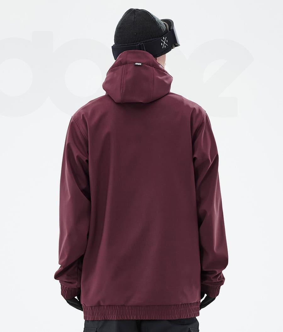 Dope Yeti 2X-Up Snowboardjakker Herre Bordeaux | DKRW2848