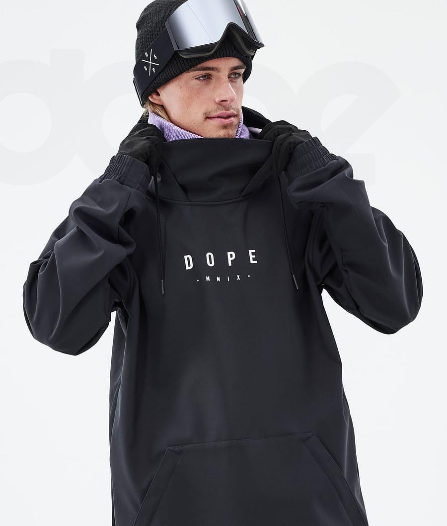 Dope Yeti Peak Snowboardjakker Herre Sort | DKQZ2851