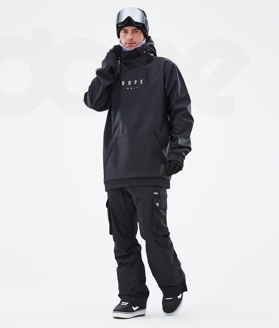 Dope Yeti Peak Snowboardjakker Herre Sort | DKQZ2851