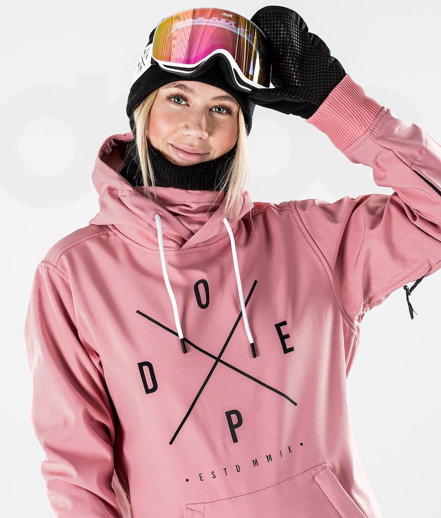 Dope Yeti W 10k Snowboardjakker Dame Lyserød | DKQZ3523