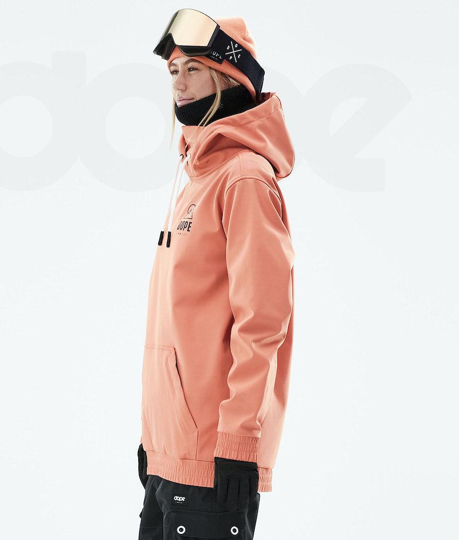 Dope Yeti W 2021 Rise Snowboardjakker Dame Orange | DKHK3533