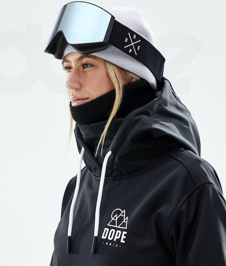 Dope Yeti W 2021 Rise Snowboardjakker Dame Sort | DKPQ3532