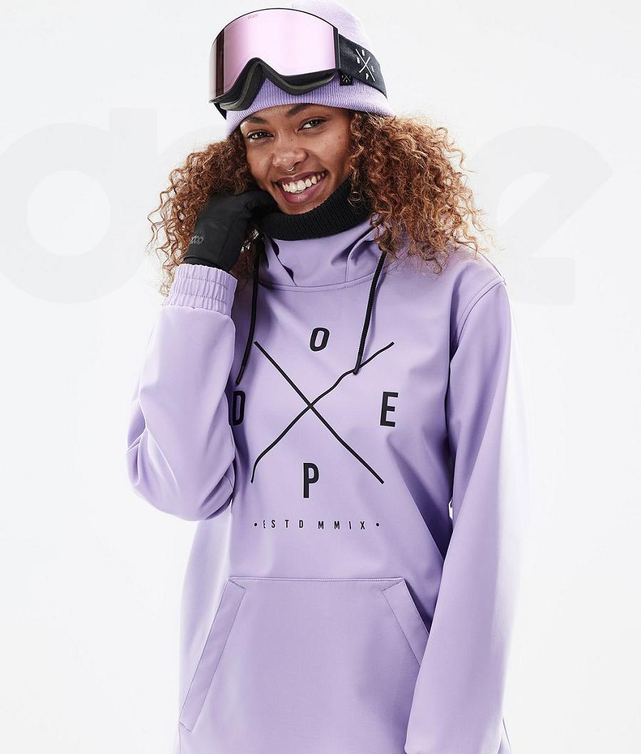 Dope Yeti W 2X-Up Snowboardjakker Dame Lilla | DKOR3540