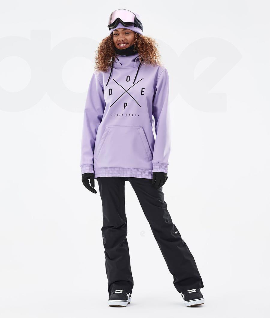 Dope Yeti W 2X-Up Snowboardjakker Dame Lilla | DKOR3540