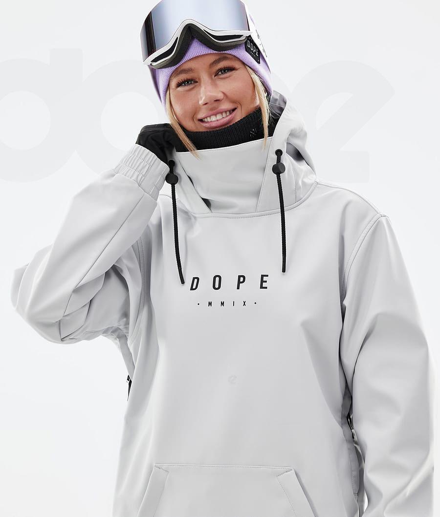 Dope Yeti W Peak Snowboardjakker Dame Sølv | DKYU3543